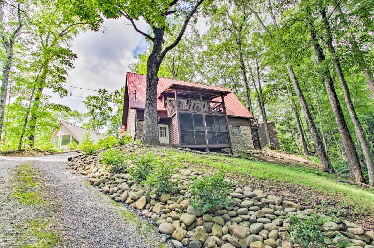 A-Frame Cabin With Hot Tub Less Than 1 Mi To Ober Gatlinburg Villa Ngoại thất bức ảnh