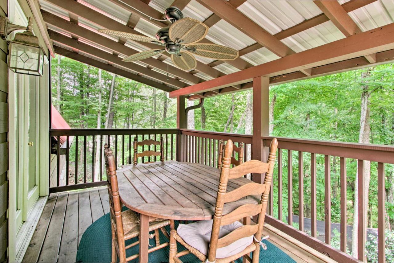 A-Frame Cabin With Hot Tub Less Than 1 Mi To Ober Gatlinburg Villa Ngoại thất bức ảnh