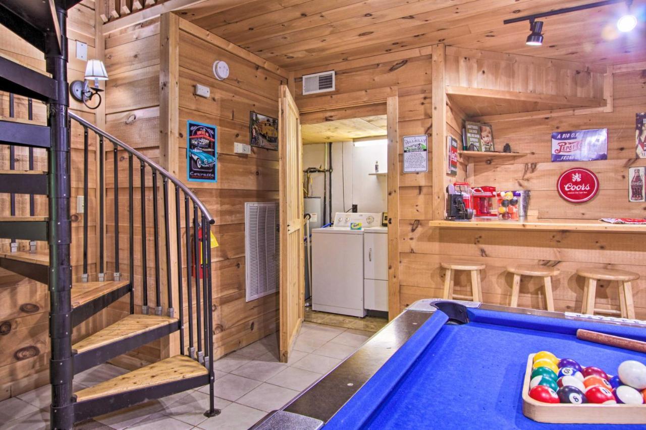 A-Frame Cabin With Hot Tub Less Than 1 Mi To Ober Gatlinburg Villa Ngoại thất bức ảnh