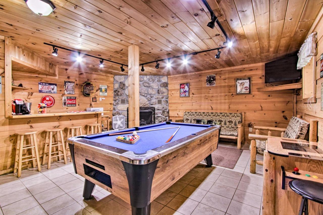 A-Frame Cabin With Hot Tub Less Than 1 Mi To Ober Gatlinburg Villa Ngoại thất bức ảnh