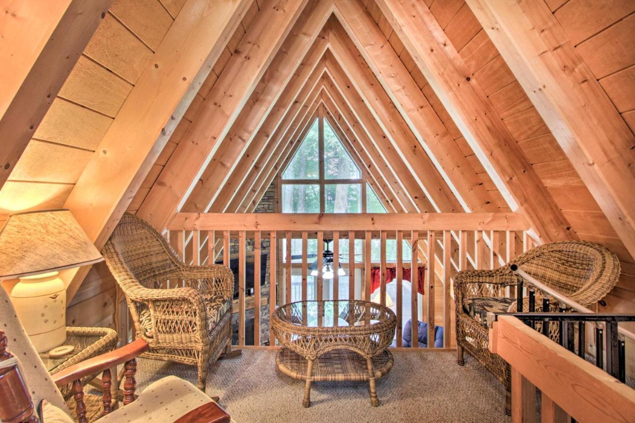 A-Frame Cabin With Hot Tub Less Than 1 Mi To Ober Gatlinburg Villa Ngoại thất bức ảnh
